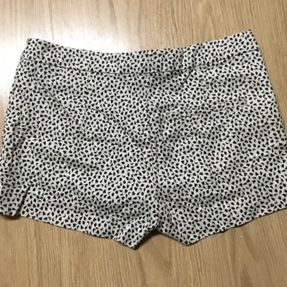 Black and White Short Shorts - Picture 3 of 3